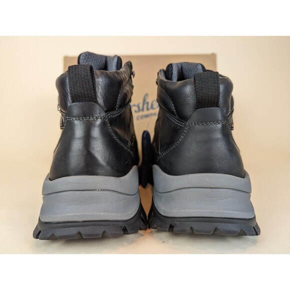 Florsheim Boots Mens 8.5 Xplor Plain Toe Alpine Black Leather Waterproof NEW main image 9